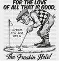 Frustrated Golfer