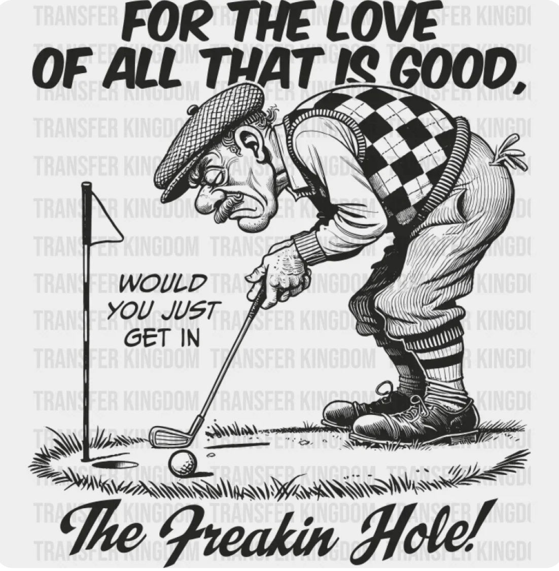 Frustrated Golfer