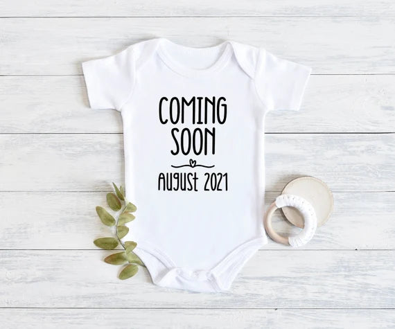 Birth Announcement Baby Onesie